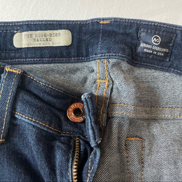 Agolde. Adriano Goldschmied AG High Rise Ballad 27R - Picture 6 of 8